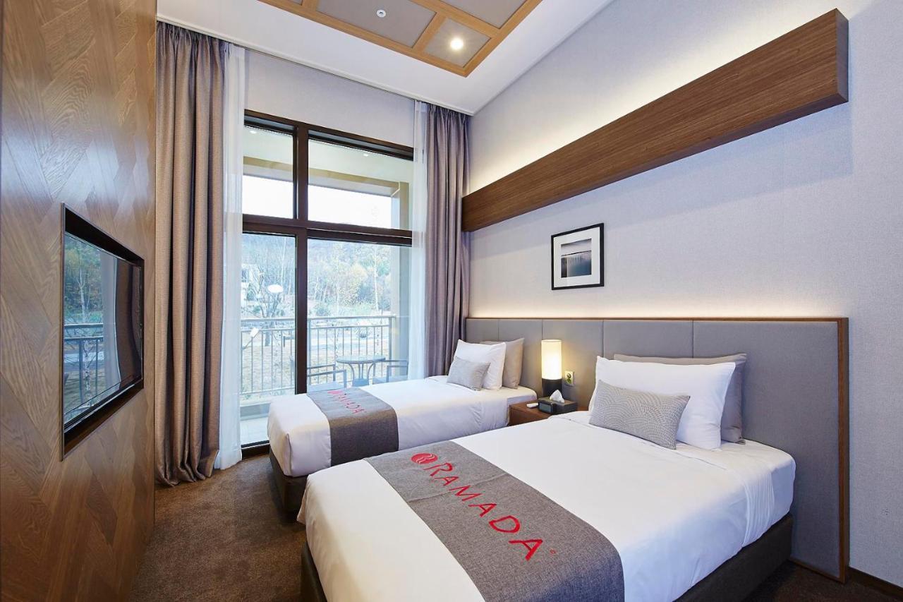 Ramada Hotel & Suite By Wyndham Gangwon Pchjongčchang Exteriér fotografie